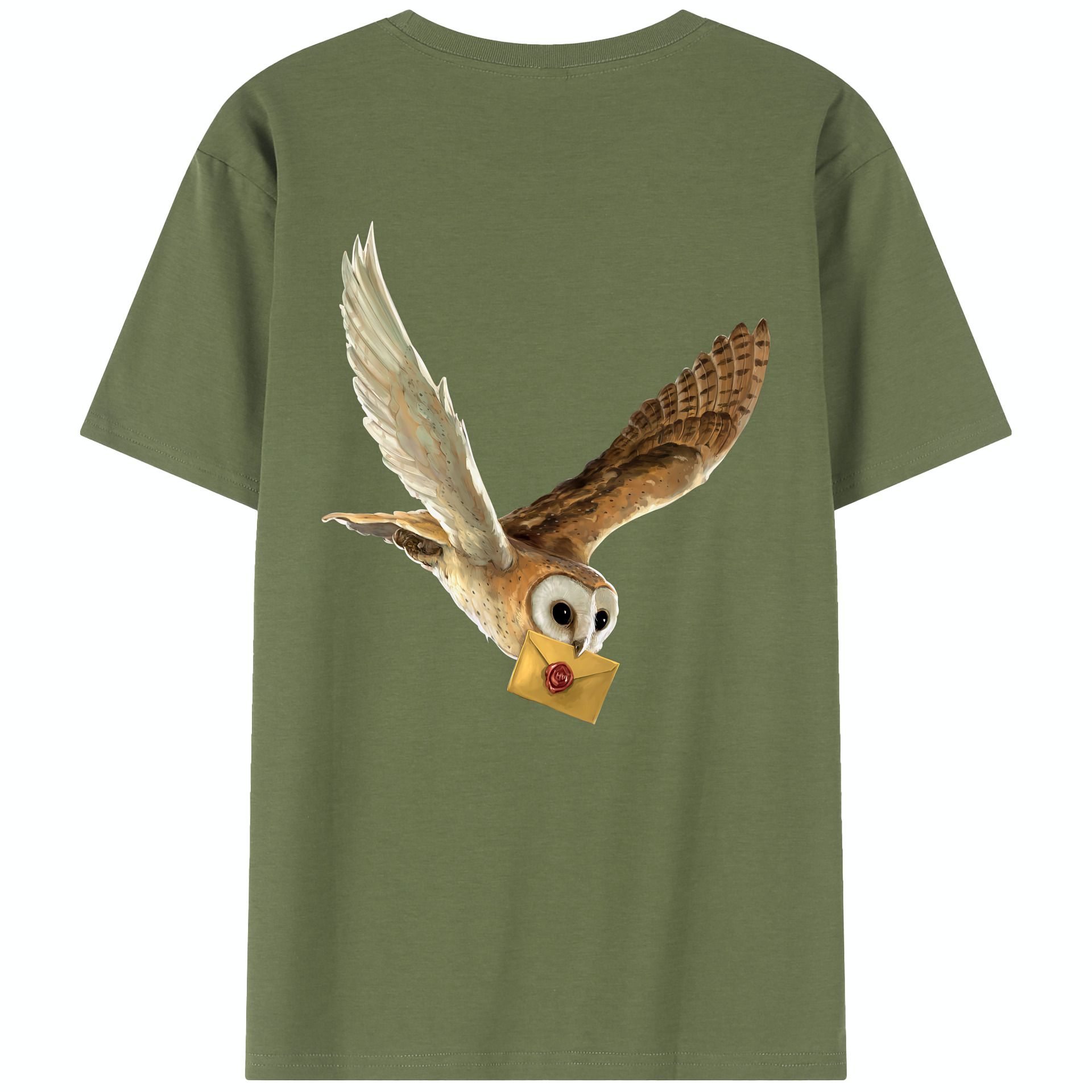 （画像用） Harry Potter ハリー・ポッターシリーズ 綿100％半袖Tシャツ（背面プリント）